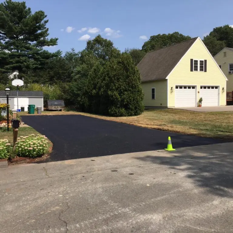 Barry’s Paving and Sealcoating- Example 2 Driveway after being paved by Barry's Paving & Sealcoating
