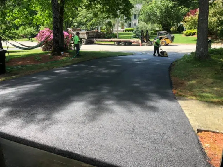 Barry’s Paving and Sealcoating- Example 5 Driveway after being paved by Barry's Paving & Sealcoating