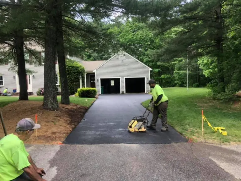 Barry’s Paving and Sealcoating- Example 6 Driveway after being paved by Barry's Paving & Sealcoating