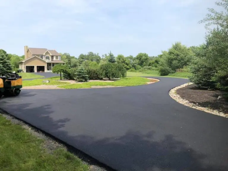 Barry’s Paving and Sealcoating- Example Newly paved Driveway done by Barry's Paving & Sealcoating LLC